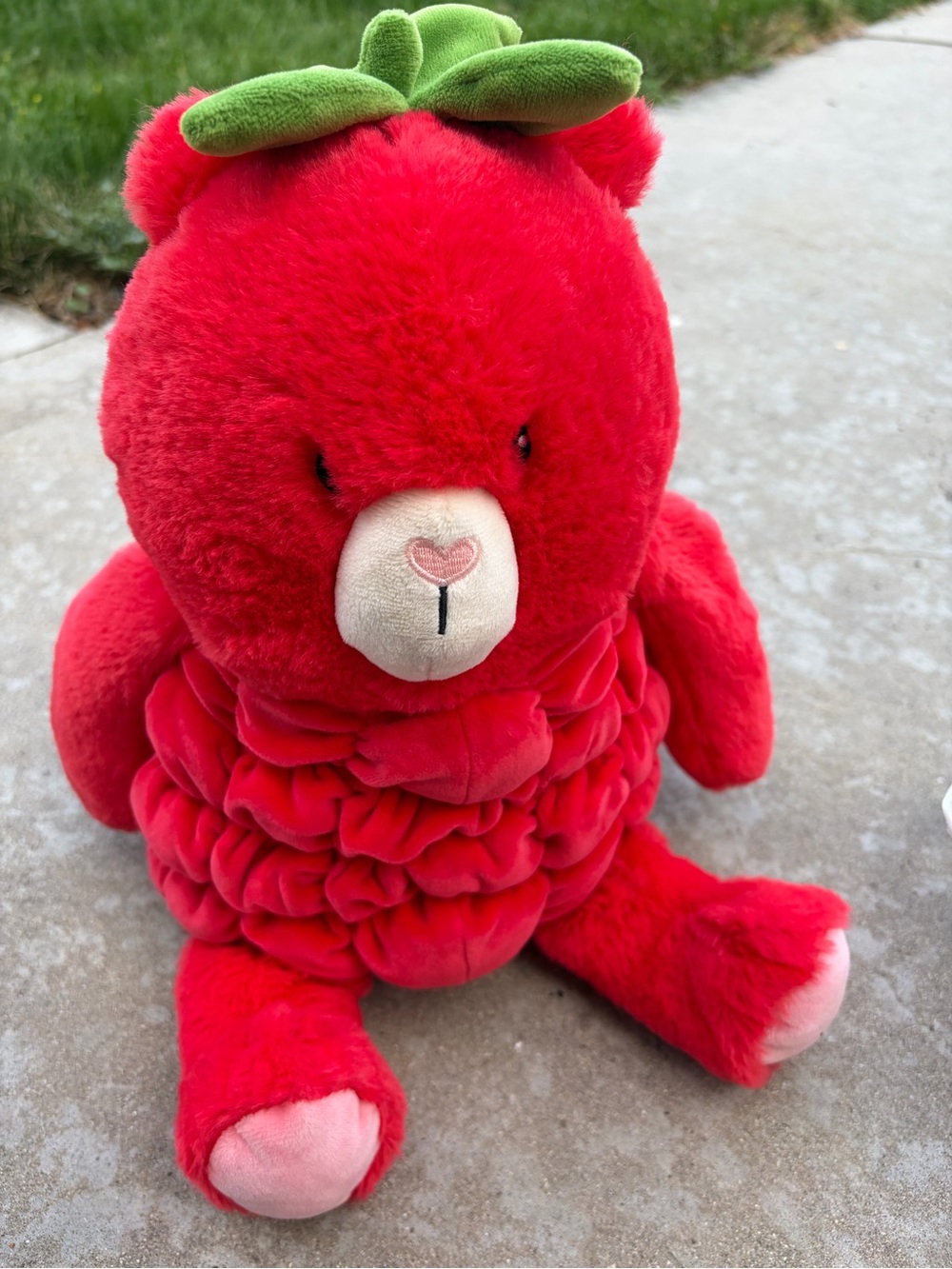 Gigglescape Raspberry Plush Stuffed Animal